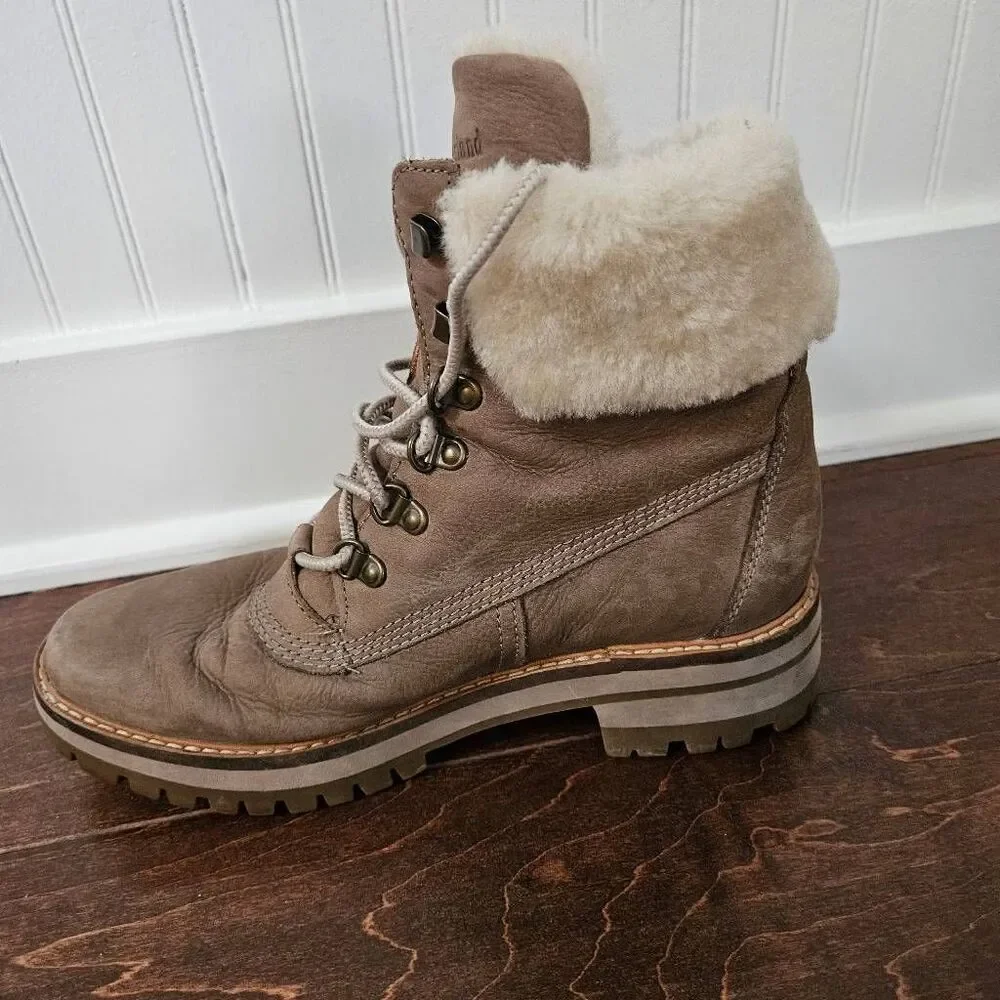 Timberland faux fur